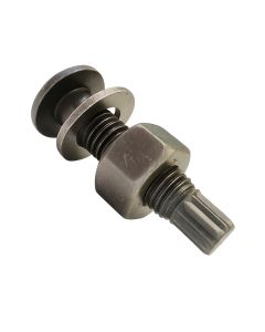 Tornillo ASTM A-325 Tension Controlada + Tuerca 2H + Arandela F-436 Negro (Juego)| Protor