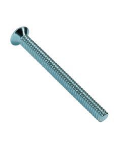 Tornillo Estufa Cabeza Plana Ranurada Zincado | Protor®
