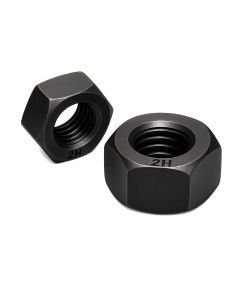 Tuerca Hexagonal ASTM A-194 T-2H Negra | Protor®