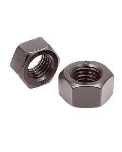 Tuerca Hexagonal Metrica Clase 8 Negro Din. 934 Cuerda Fina | Protor®
