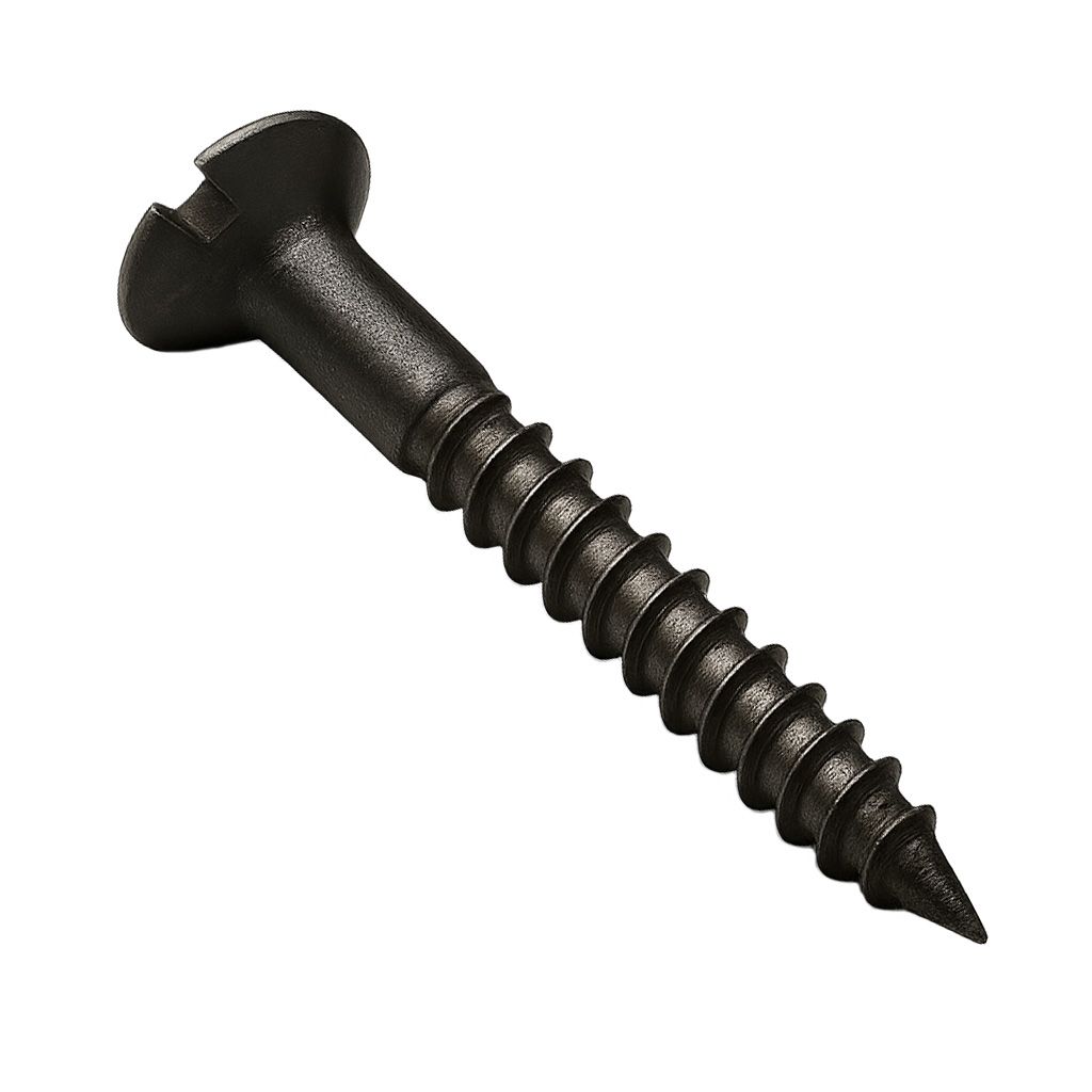 Tornillo para Madera Cabeza Plana Ranurado Sin Acabado| Protor